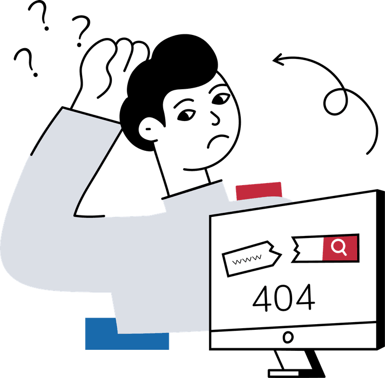 404 Not Found illustration